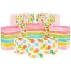 Hallmark Assorted Pastel Designs 8-Pack Small, Medium And Large Gift Bags