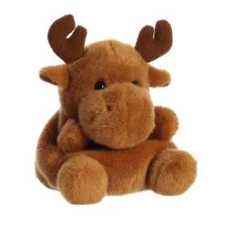 Aurora Palm Pals Cinnamon Moose Plush, 5"