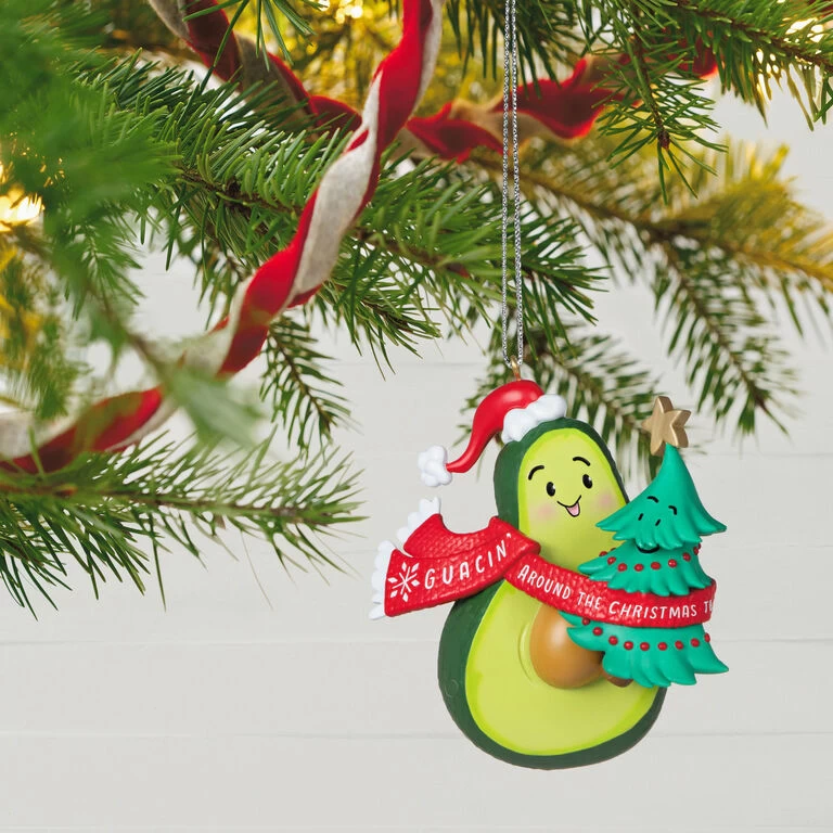 Hallmark Guacin' Around The Christmas Tree Ornament With Sound - Image 2