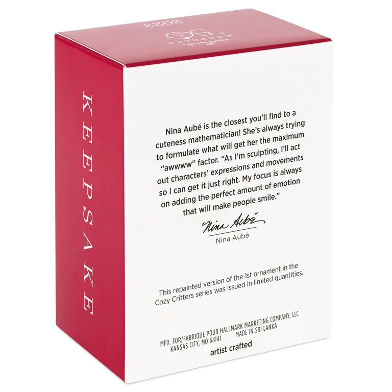 Hallmark Cozy Critters Special Edition Ornament - Image 5