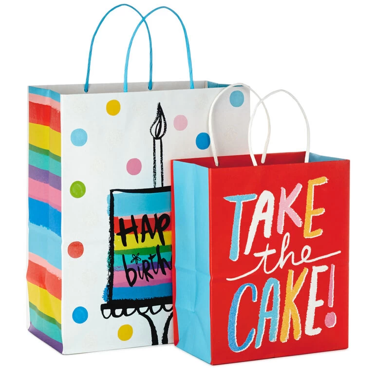 Hallmark Birthday Cheer 8-Pack Assorted Gift Bags - Image 5