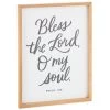 Hallmark Bless The Lord, O My Soul Wooden Quote Sign, 12x16