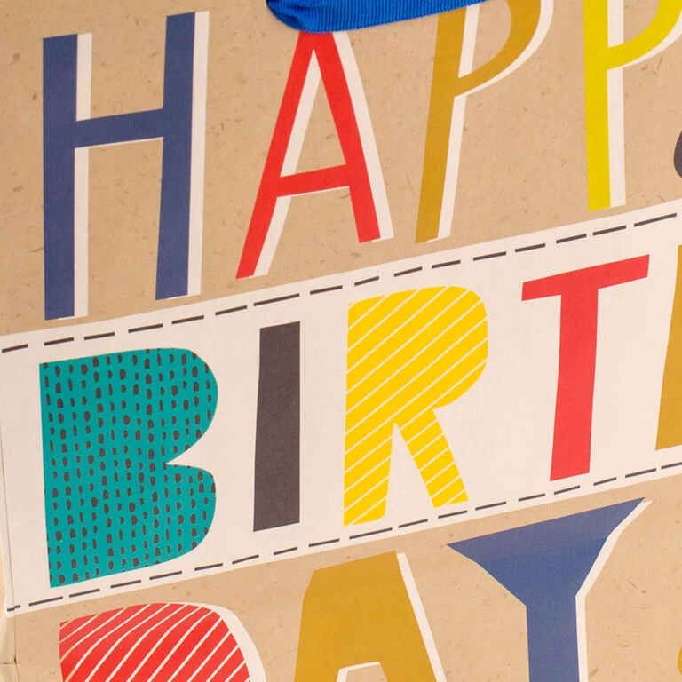 Hallmark Bold Birthday 3-Pack Assorted Gift Bags With Tissue - Image 6