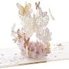 Hallmark Butterfly Bouquet Thankful For You 3D Pop-Up Thinking Of You Card