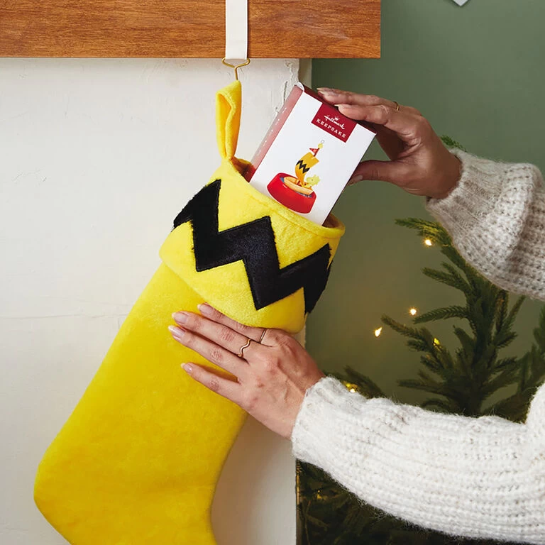 Hallmark The Peanuts® Gang Charlie Brown Stocking - Image 2