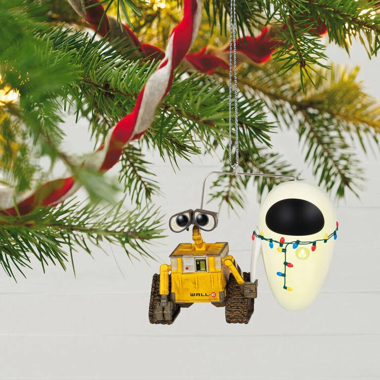 Hallmark Disney/Pixar Wall-E 15th Anniversary Wall-E And Eve Ornament - Image 2