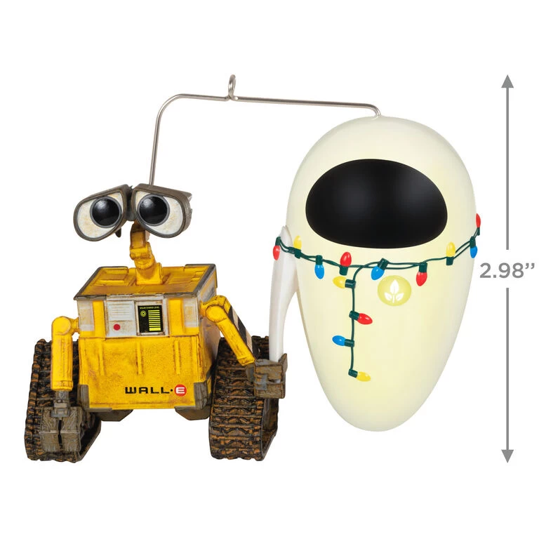 Hallmark Disney/Pixar Wall-E 15th Anniversary Wall-E And Eve Ornament - Image 3
