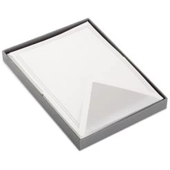 Hallmark Double Silver Border Stationery Set, Box Of 20