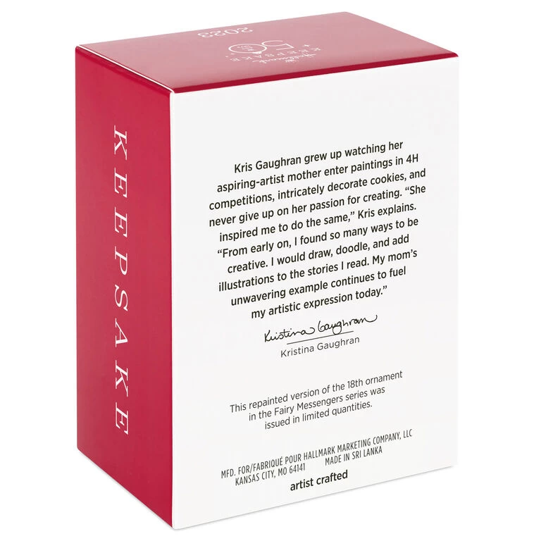 Hallmark Fairy Messengers Special Edition Ornament - Image 5