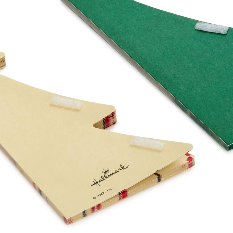 Hallmark Honeycomb Trees 3D Pop-Up Christmas Decorations, Set Of 3 - Image 4