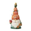 Enesco Jim Shore Harvest Pumpkin Hat Gnome Figurine, 6.1"