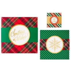 Hallmark Joy To You 3-Pack Christmas Gift Boxes, Assorted Sizes And Designs