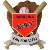 MLB Baseball Personalized Ornament, Tigers™