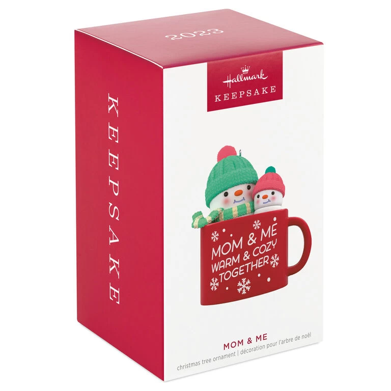 Hallmark Mom & Me Hot Cocoa Mug 2023 Ornament - Image 4
