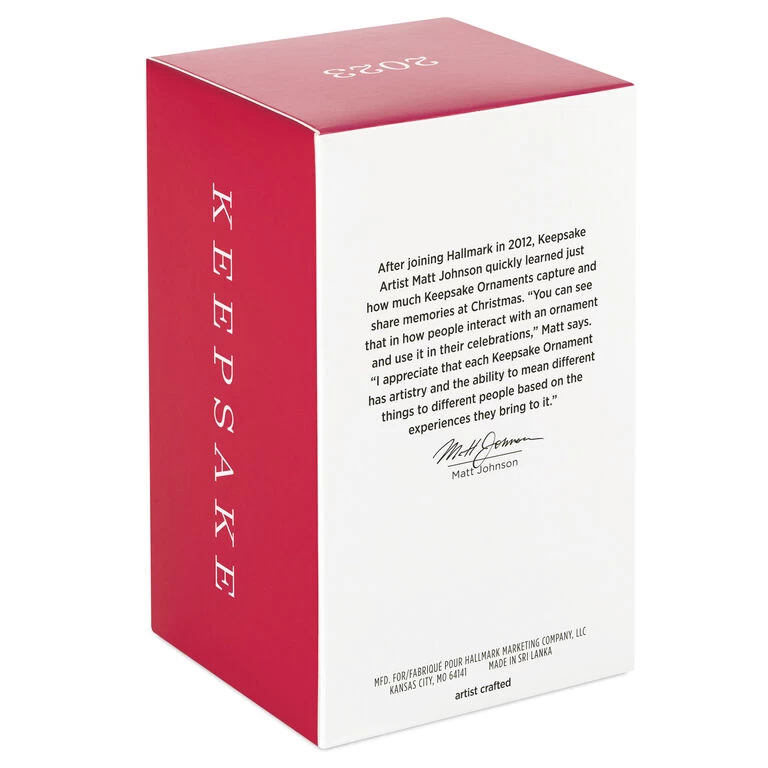 Hallmark Mom & Me Hot Cocoa Mug 2023 Ornament - Image 5