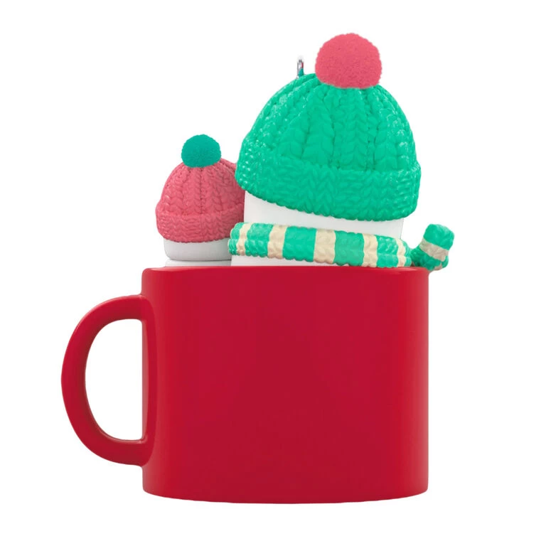 Hallmark Mom & Me Hot Cocoa Mug 2023 Ornament - Image 6