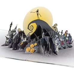 Hallmark Disney Tim Burton's The Nightmare Before Christmas Happy Nightmares 3D Pop-Up Card