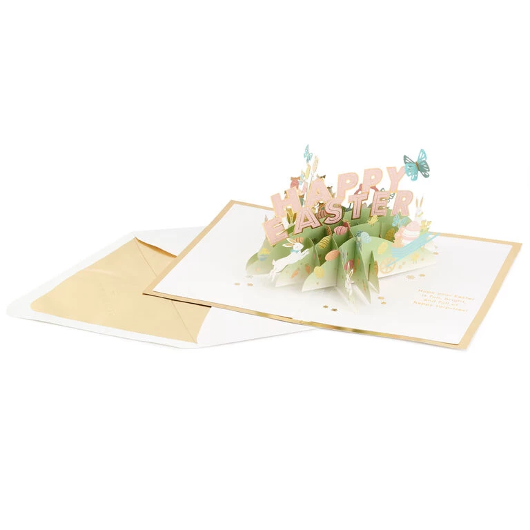 Hallmark Happy Surprises 3D Pop-Up Easter Card - Image 2