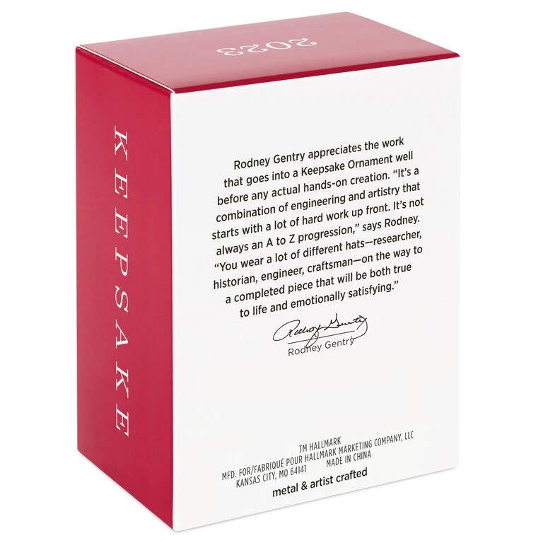 Hallmark The Polar Express™ Santa's Sleigh Bell 2023 Metal Ornament - Image 5