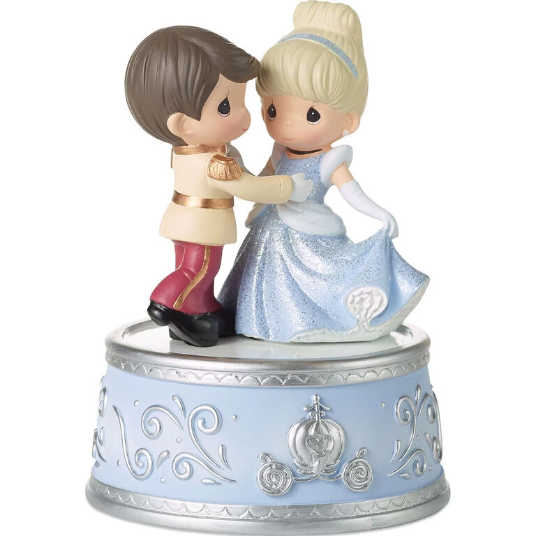 Precious Moments Disney Cinderella And Prince Charming Musical Figurine, 5.4" - Image 3