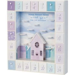Precious Moments Winter Moments Light-Up Advent Calendar, 11.8"