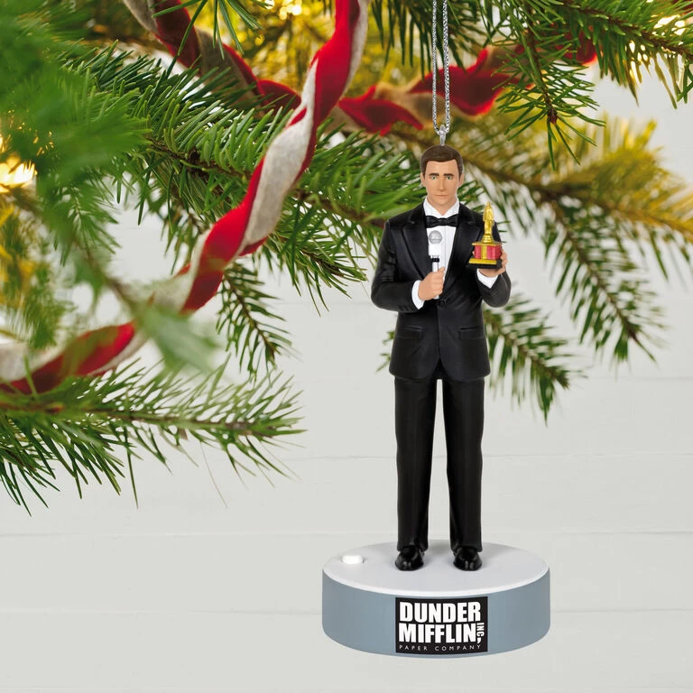 Hallmark The Office Dundie Winner! Ornament With Sound - Image 2