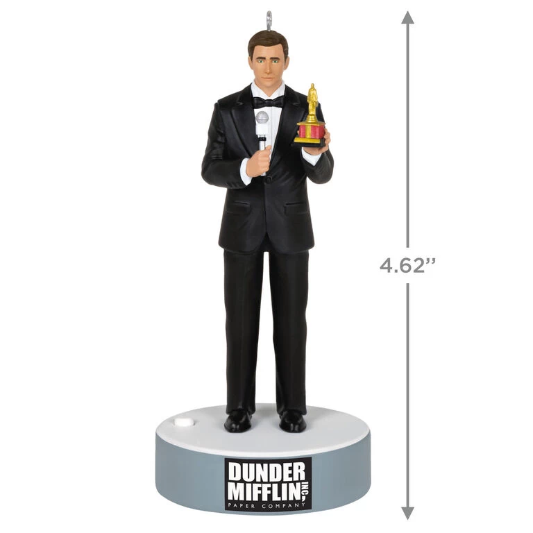 Hallmark The Office Dundie Winner! Ornament With Sound - Image 3