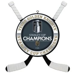 Hallmark NHL® Vegas Golden Knights® 2023 Stanley Cup® Champions Hockey Ornament
