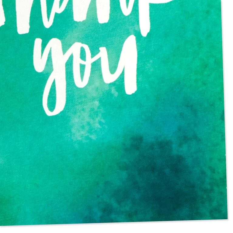Hallmark Watercolor Assorted Blank Thank-You Notes, Pack Of 48 - Image 2